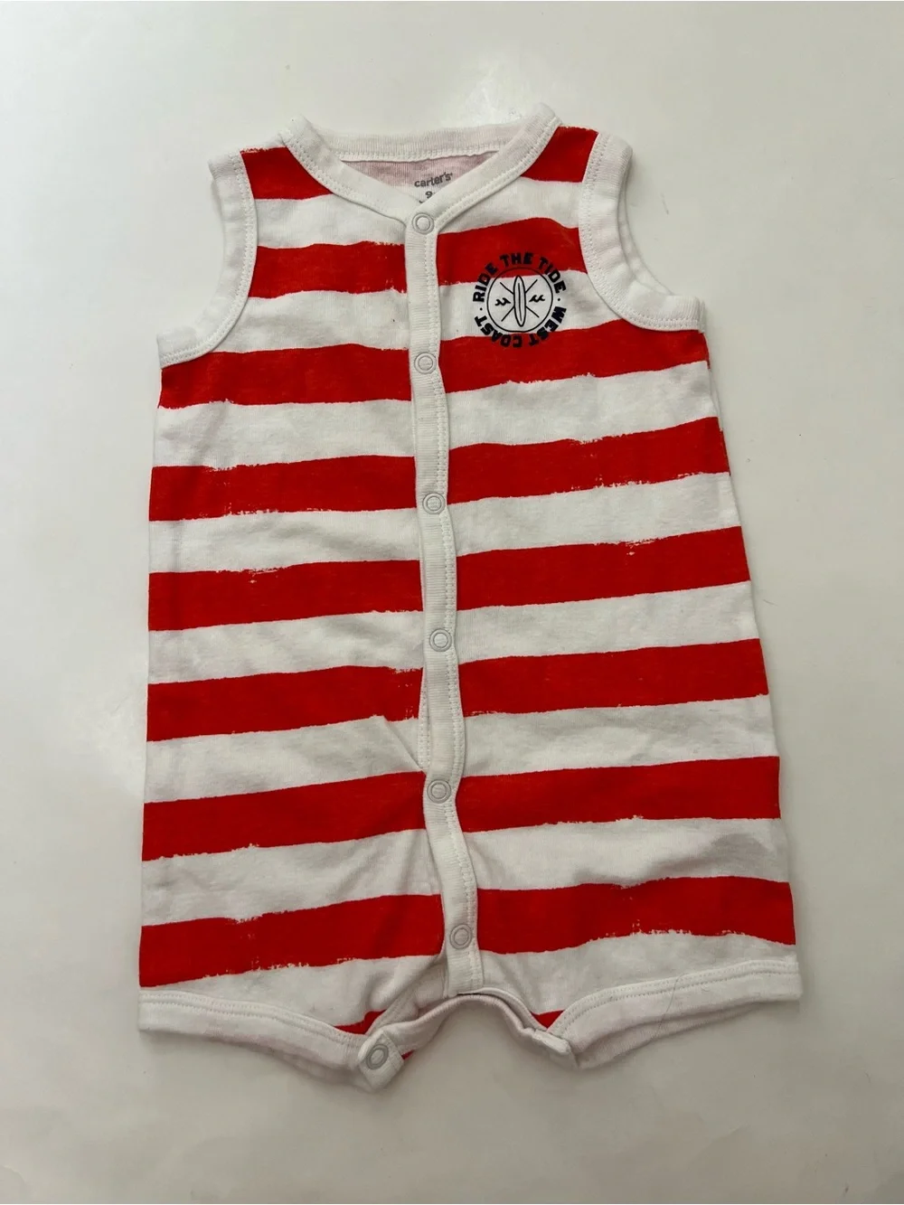 Carters Baby Boys Bundle 6 Pack Short Romper Set Size 9 Months
